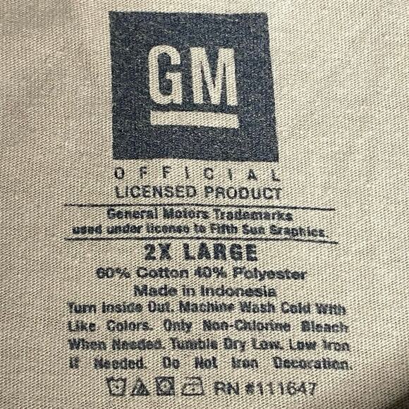 Corvette Graphic T-shirt Womens 2X GM 1965 Retro Americana Motorsports Nostalgic - Picture 4 of 7